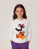 Halloween Print Long Sleeve T-Shirt