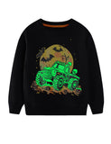 Halloween Luminous Bat Sweatshirt