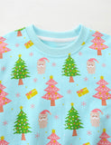 Christmas Tree Print Sweatshirt