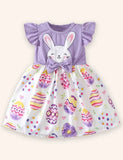 Påskeæg Bunny Applique Kjole
