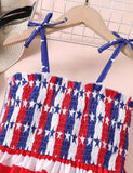 Independence Day Suspender Dress