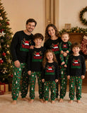 Christmas-themed Printed Family Matching Pajamas