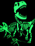 Leuchtendes Dinosaurier-T-Shirt