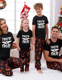 Halloween Glow in The Dark Print Family Matching Pajamas