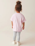 Set maglietta corta e leggings con stampa sirena