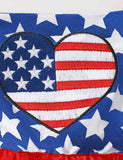 Independence Day Heart Tulle Jumpsuit
