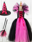 Halloween Witch Tulle Long Dress