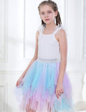 Irregular Tulle Skirt