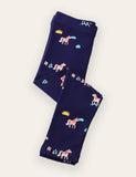 Enhjørning Print Bomuld Leggings