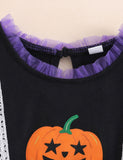 Halloween Pumpkin Tulle Princess Dress