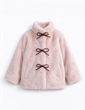 Elegant Faux Mink Fur Coat