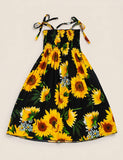 Bohemian Print Family Matching Dress