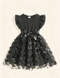 Flying Sleeves Butterfly Tulle Princess Dress