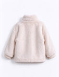 Elegant Faux Mink Fur Coat