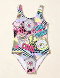 Pop Art Punch One-Piece Badedragt