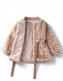 Elegant Faux Mink Fur Coat