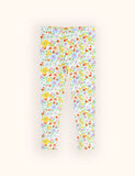Floral Printed Cotton Leggings