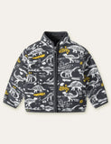 Cartoon Printed Fleece Jacket - Mini Taylor