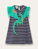 Cotton Appliqué Dress - Mini Taylor