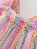 3D Butterfly Wing Tulle Dress