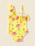 Simpatico costume da bagno intero fenicottero