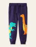 Dinosaur Appliqué Sweatpants - Mini Taylor