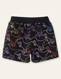 Dinosaur Printed Shorts - Mini Taylor