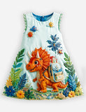 Fun Dinosaur Go To School Dress