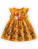 Fox Flower Party Dress
