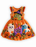 Trick-or-Treat Monster Fun Halloween Dress