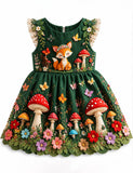 Fox Mushroom Party Dress