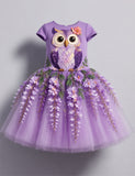Owl Tulle Fantasy Party Dress