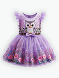 Owl Tulle Fantasy Party Dress