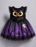 Halloween Fun Owl Party Dress