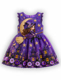 Halloween Magic Witch Party Dress