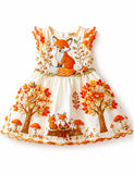 Autumn Fox Party Dress