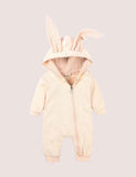 Easter Long Ear Bunny Hoodie Romper - Mini Taylor