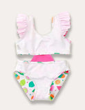 Fruit Appliqué One Piece Swimsuit - Mini Taylor