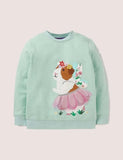 Guinea Pig Appliqué Sweatshirt