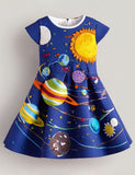 Galaxy Explorer Solar System Dress