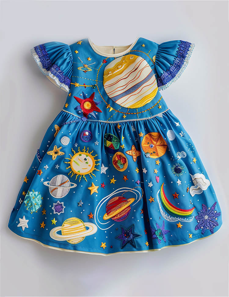 Galaxy Explorer Solar System Dress