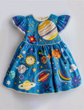 Galaxy Explorer Solar System Dress