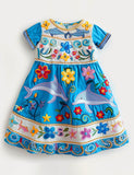 Dolphin Wave Appliqué Dress