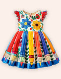 Colorful Pencil Sleeveless Dress