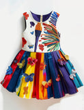 Back to School Art Painting Brush Pencil Dress