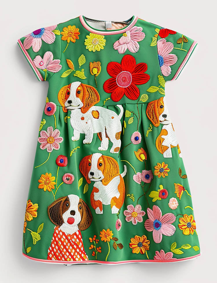 Floral Puppy Dress