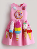 Sweet Ice Cream & Donut Dress