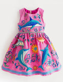 Cute Dolphin Sleeveless Dress