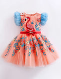 Flamingo Tulle Party Dress