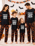 Halloween Glow in The Dark Print Family Matching Pajamas